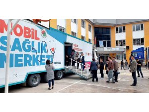 Mobil sağlık merkezinde 13 bin 848 kadına kanser taraması yapıldı