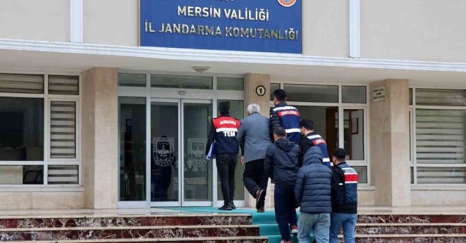 Mersin’deki PKK ve DEAŞ operasyonu: 4 tutuklama