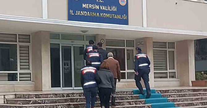 Mersin’de 3 şüpheliden 2’si tutuklandı