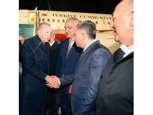 Cumhurbaşkanı Erdoğan Antalya’da