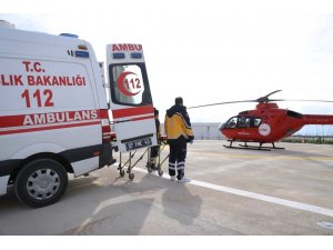 Antalya Şehir Hastanesi, hava ambulansıyla hasta kabulüne başladı