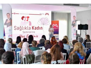 Mersin’de ’Sağlıkla Kadın’ semineri düzenlendi