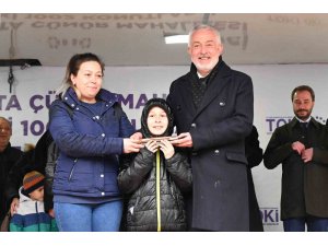 Isparta’da 1002 TOKİ konutunun anahtar teslimi başladı