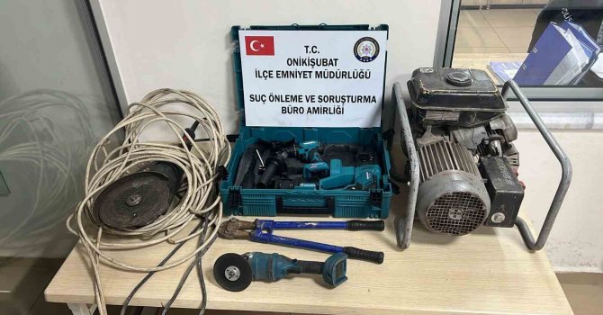 Kahramanmaraş’ta hırsızlık şüphelileri yakalandı