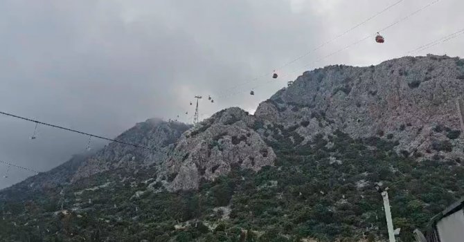 Teleferik kazasının yeni görüntüleri ortaya çıktı