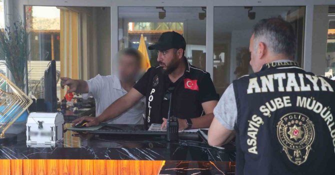 Antalya’da günübirlik kiralanan ev denetiminde 12 işletme ve 1 şahsa işlem yapıldı