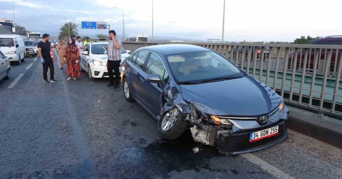 Köprüdeki feci kaza ucuz atlatıldı