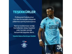 Adana Demirspor’da Nani ile yollar ayrıldı