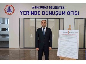 Başkan Toptaş: "Bugünden itibaren, ’Yerinde Dönüşüm Ofislerimizi’ oluşturmuş bulunuyoruz"