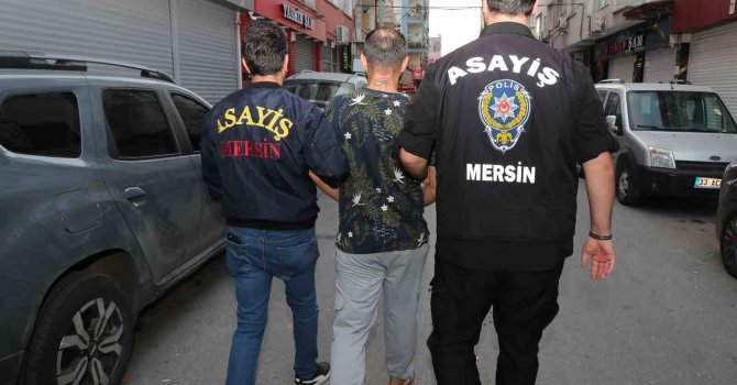 Mersin’de aranan şahıslara operasyon: 95 gözaltı