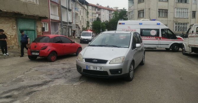 Isparta’da iki otomobil çarpıştı: 1 yaralı