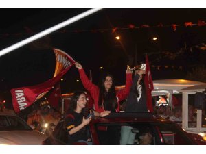 Alanya’da Galatasaray’ın 24. şampiyonluğu kutlanıyor