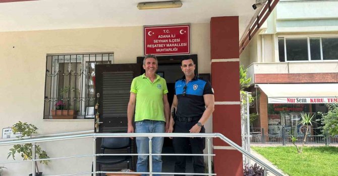 Adana’da polis mahalle muhtarları ile görüştü