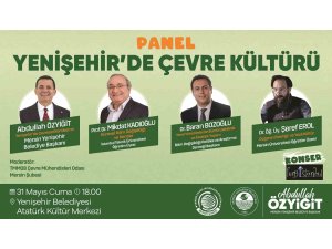 Mersin’de ’Çevre Kültürü Paneli’ düzenleniyor