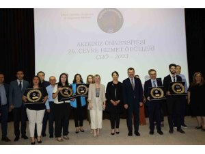 Akdeniz Üniversitesi Çevre Hizmet Ödülleri 26’ncı kez sahiplerini buldu