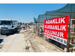 Akdeniz’de kurban kesim ve satış yerleri hazır