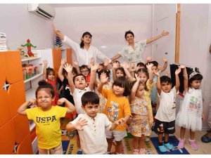 Konyaaltı kreşlerinde karne heyecanı yaşandı