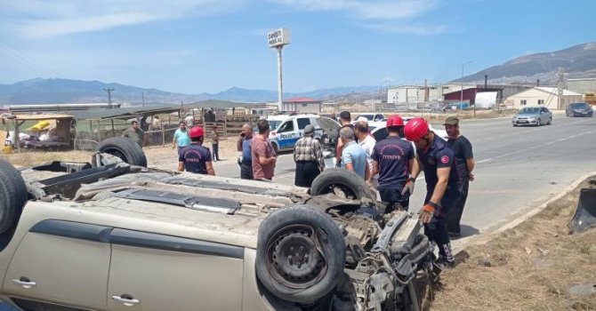 Kahramanmaraş’ta meydana gelen trafik kazasında bir kişi yaralandı