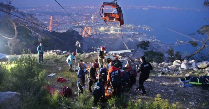 Antalya’da 12 kişinin yargılandığı teleferik kazasının ilk duruşması başladı
