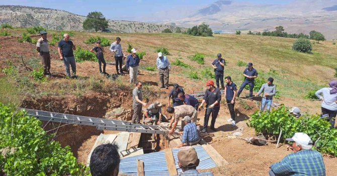 Su kuyusuna düşen vatandaş kurtarıldı