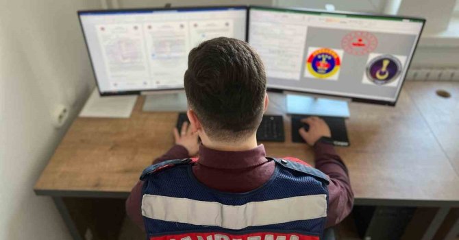 Burdur’da jandarma tarafından 45 sosyal medya hesabı erişime kapatıldı