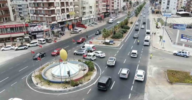 Mersin’de tatil beldelerinde trafik denetimleri sürüyor