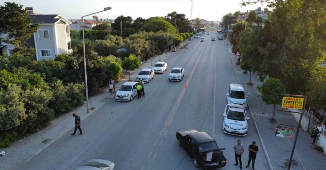 Samandağ’da trafik denetimi