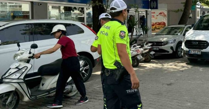 Gazipaşa’da kask denetimleri yoğunlaştı