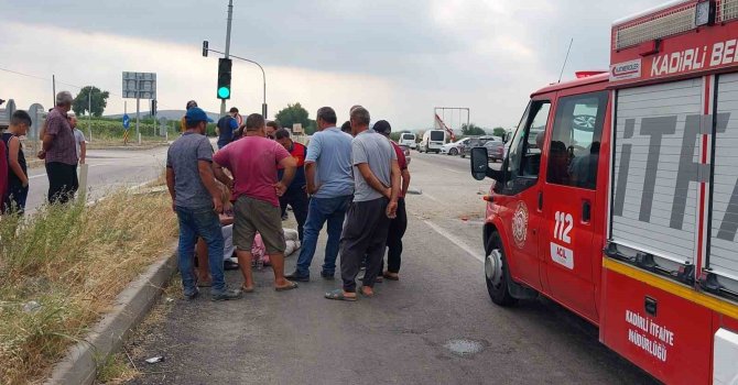 Kozan’da trafik kazası: 3 yaralı