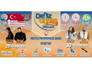 Mersin’de Deniz ve Güneş Festivali düzenleniyor