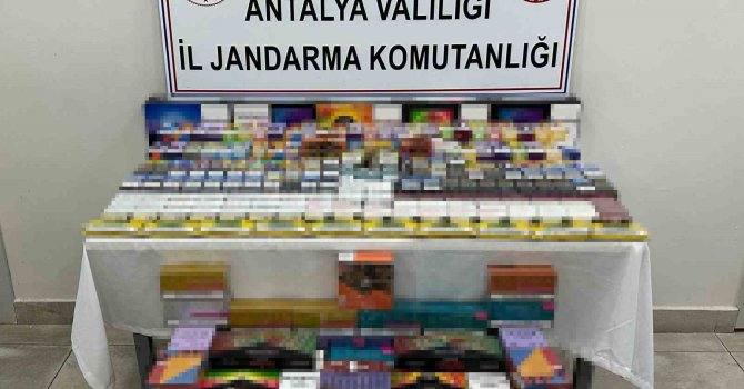 Antalya’da kaçak ve elektronik sigara operasyonu