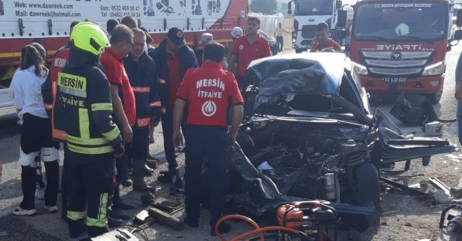 Mersin’de otobüslerin karıştığı zincirleme kaza: 2 ölü, 35 yaralı