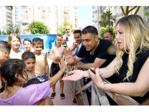 Başkan Kozay, sahaya indi ekiplerin çalışmalarını inceledi