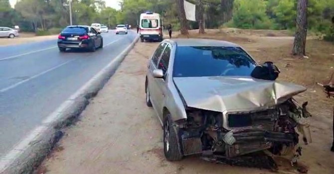 Hatalı sollama kazaya neden oldu: 2 ağır yaralı