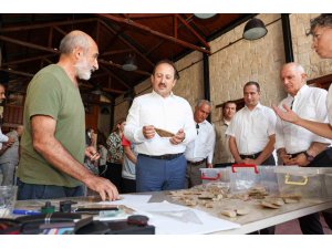 Vali Pehlivan, St. Paul Anıt Müzesi’nde incelemelerde bulundu