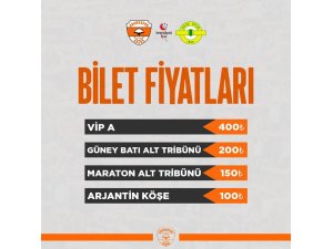 Adanaspor - Esenler Erokspor maçı biletleri satışa çıktı