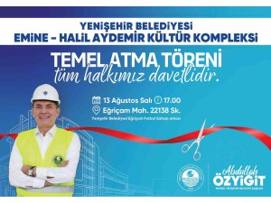 Yenişehir Belediyesi, ilçeye yeni kültür kompleksi kazandıracak