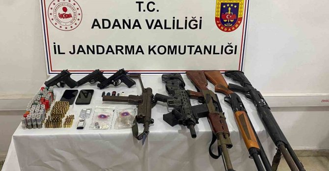 Adana’da silah kaçakçılığı operasyonu