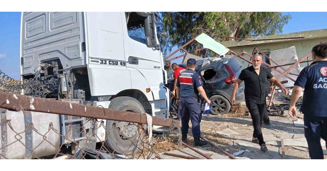 Mersin’de trafik kazası: 1 ölü, 6 yaralı