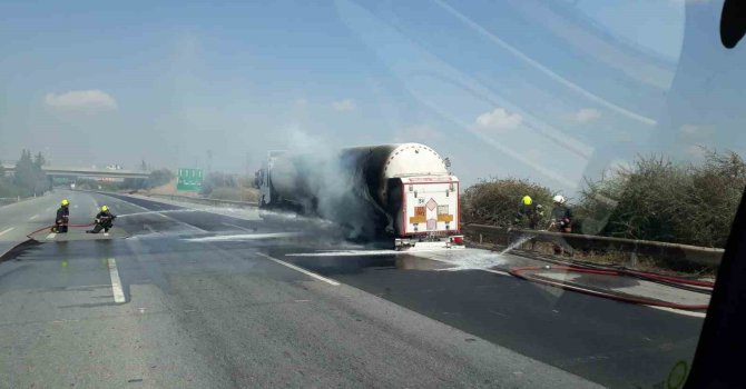 Mersin’de itfaiyenin zamanında müdahalesi faciayı önledi