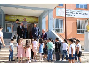 Depremin merkez üssü Kahramanmaraş’ta minikler okulla tanıştı