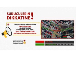 Turgut Özal Bulvarı, 7 Eylül’e kadar kısmi olarak trafiğe kapatıldı