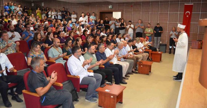 Alanya’da vefat eden sağlık memuru için anma töreni düzenlendi