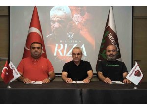 Hatayspor, Rıza Çalımbay ile sözleşme imzaladı