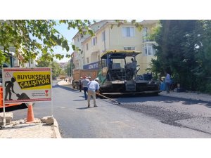 Andırın merkezinde Cumhuriyet Caddesi yenileniyor