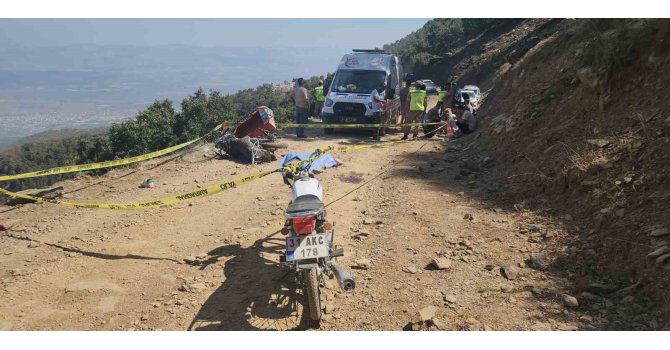 Yayla yolunda feci kaza: 1 ölü, 1 yaralı