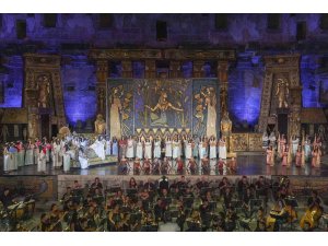 31. Uluslararası Aspendos Opera ve Bale Festivali ‘AİDA’ ile başladı