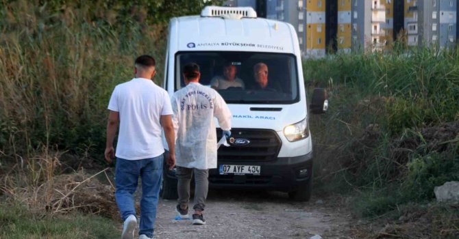 Antalya’da kanal kenarında bulunan cesedin kimliği belli oldu