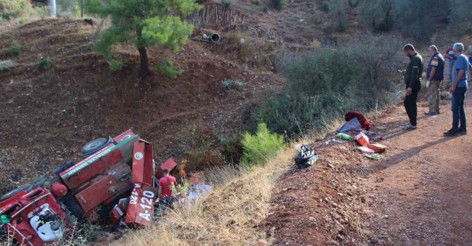 Antalya’da arazöz devrildi, 3 orman işçisi yaralandı