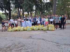 Erasmus öğrencileri, Antalya’da doğa için bir araya geldi